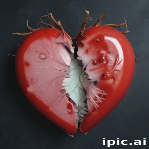 broken heart aesthetic