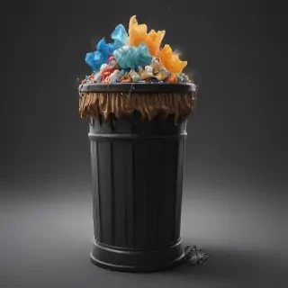 png trash can