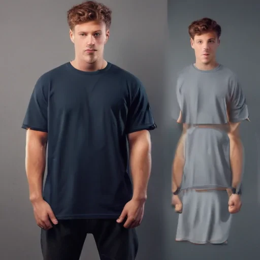 oversized t shirt mockup