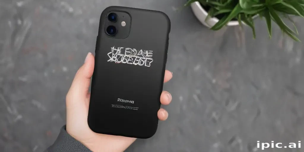 mockup case iphone