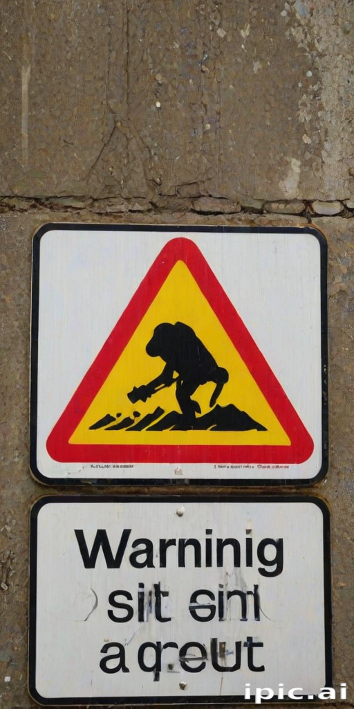warning sign