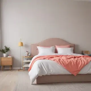 background of a bedroom