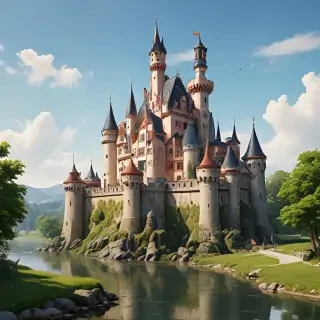 cartoon castel