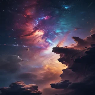 space galaxy background