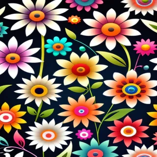 flower art wallpaper