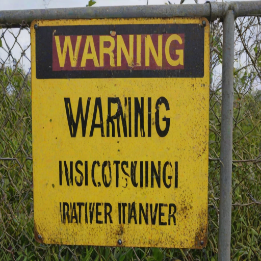 warning sign