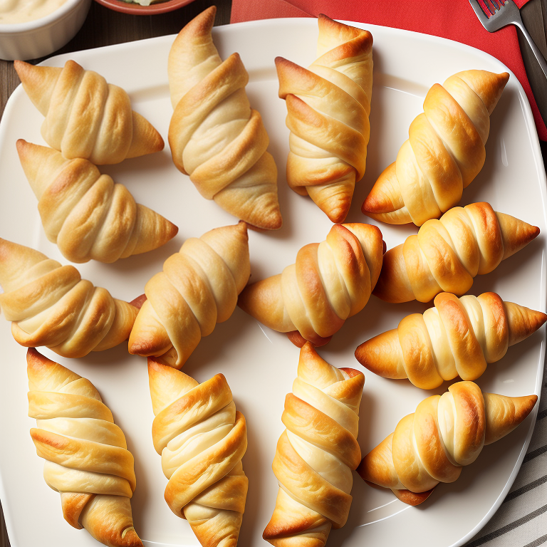 ham and cheese crescent rollups