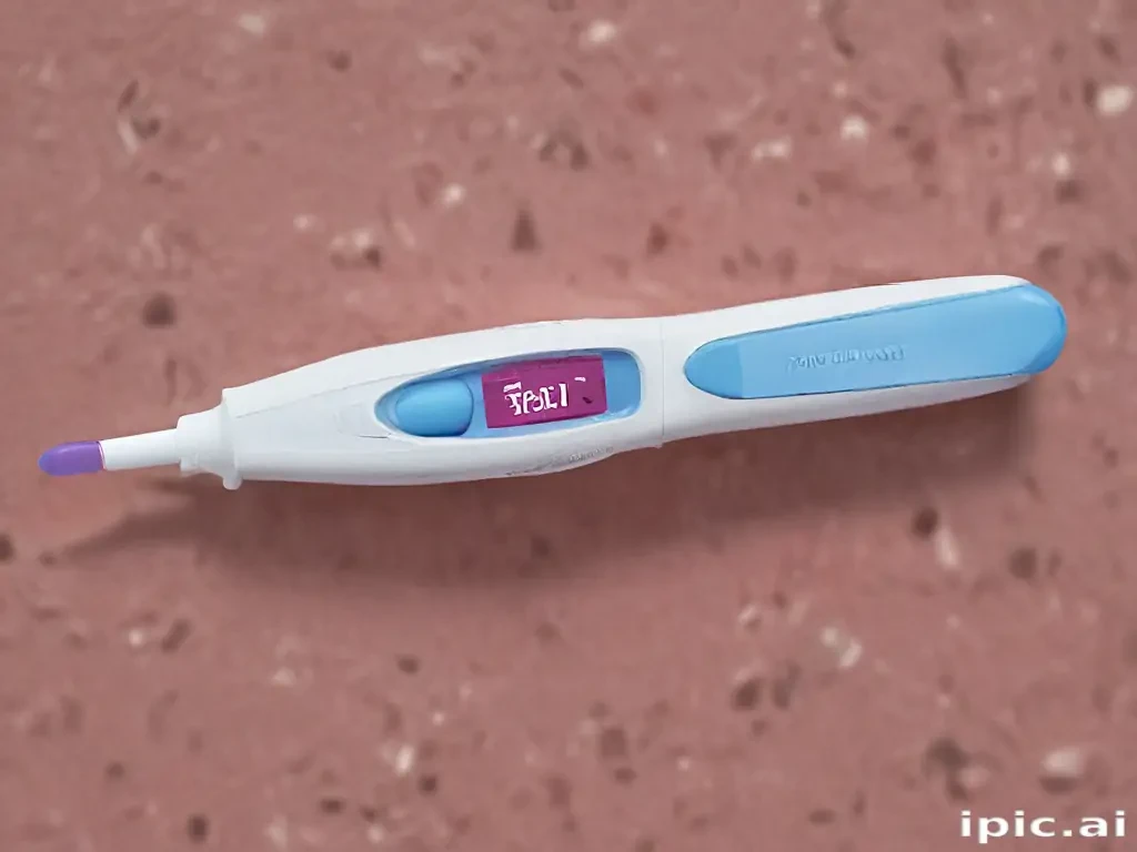 positive pregnancy test images
