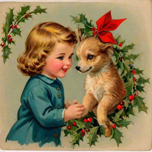 vintage christmas image