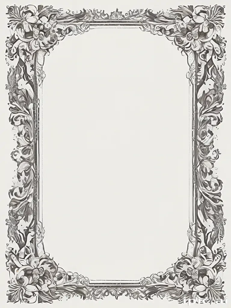 aesthetic border png