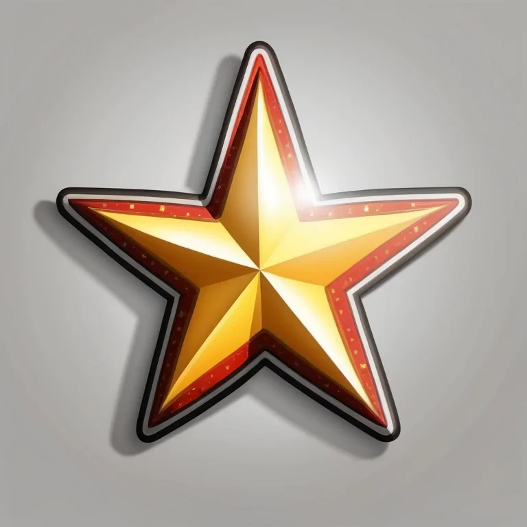 star sticker png