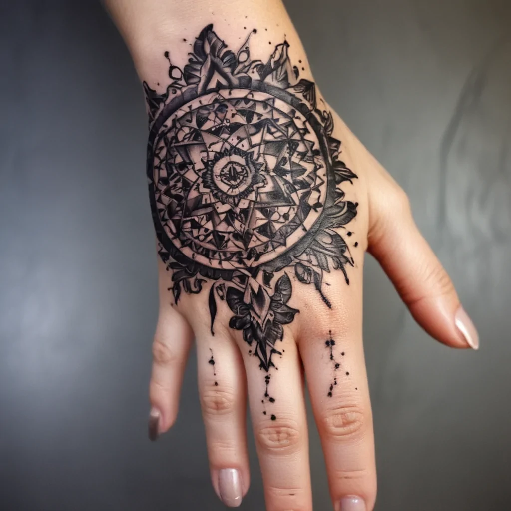 cute hand tattoos for black females