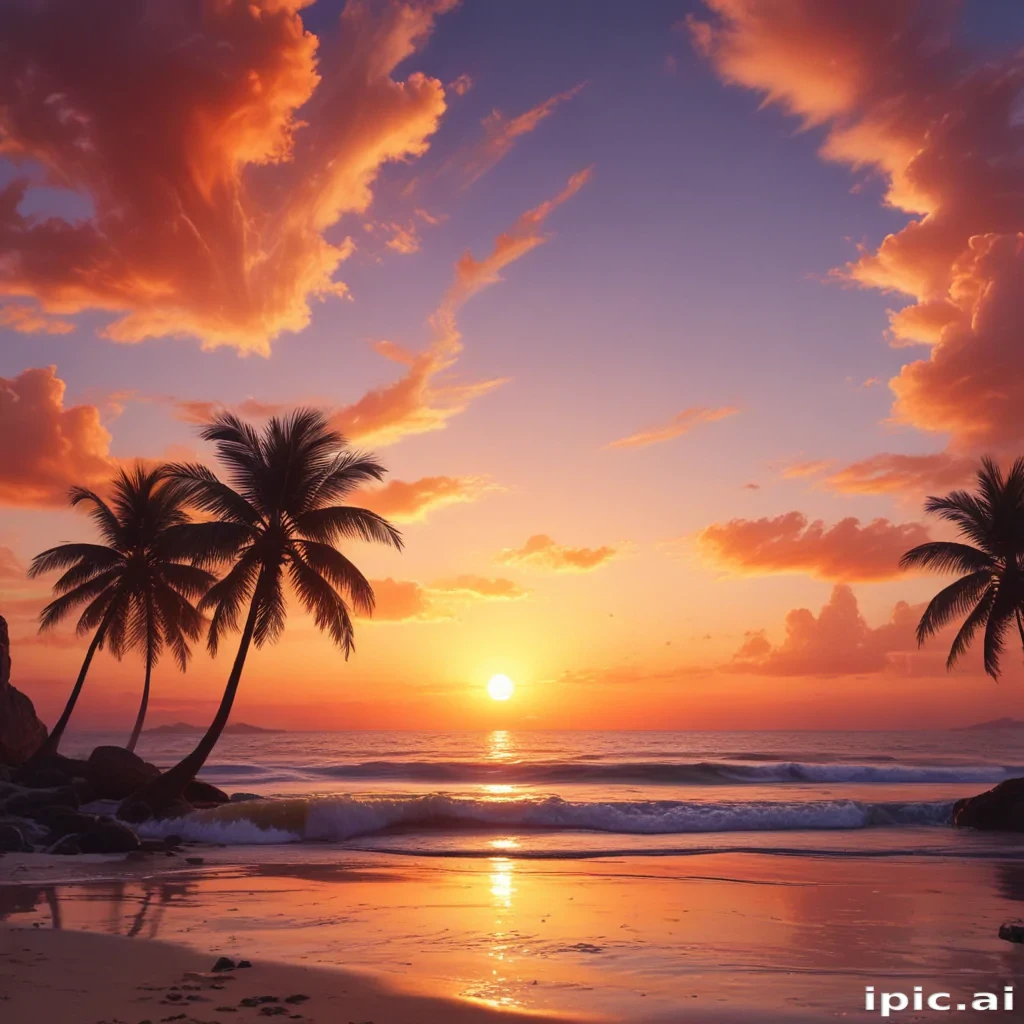 cute sunset backgrounds