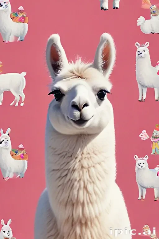 cute llama wallpaper