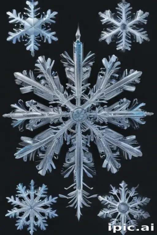 transparent snowflakes png