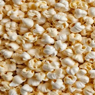 transparent popcorn