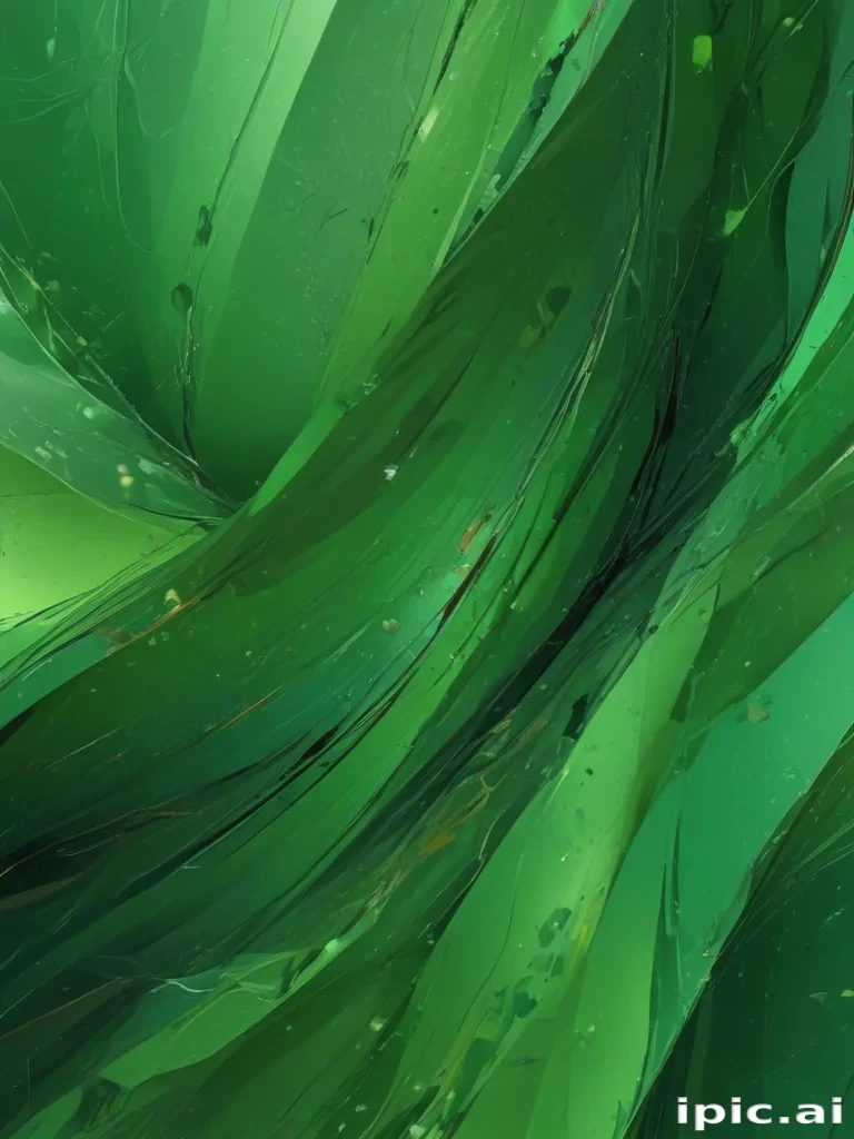 green abstract wallpaper