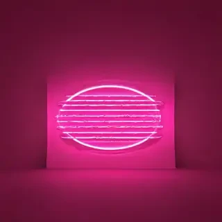 neon pink bg