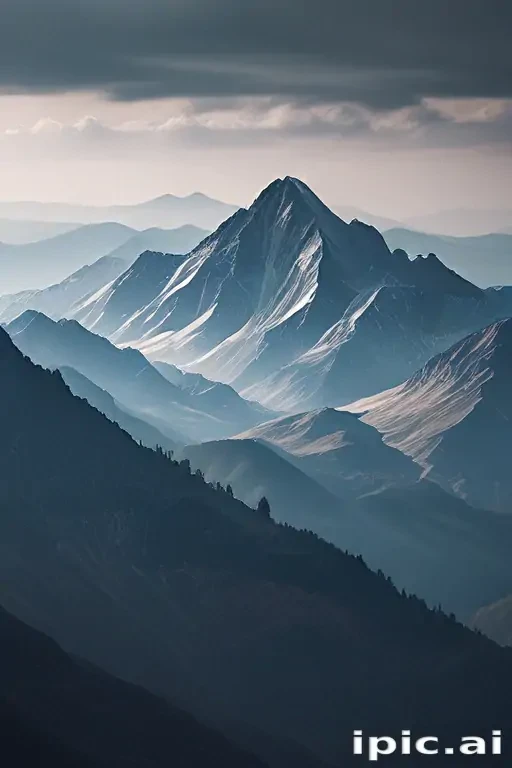 transparent mountains