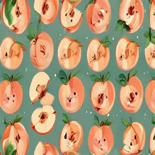 cute peach background