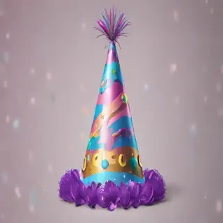 transparent background birthday hat