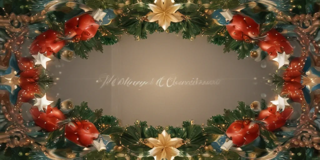 transparent merry christmas