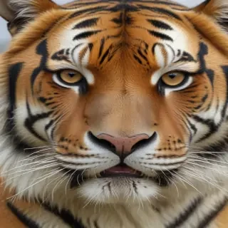 tiger face png