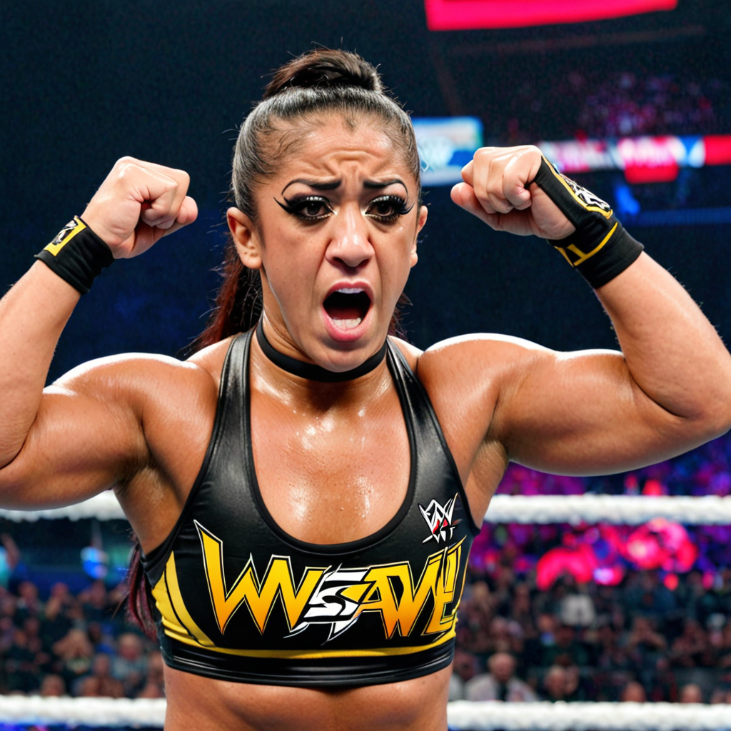 Bayley wwe muzzle on mouth