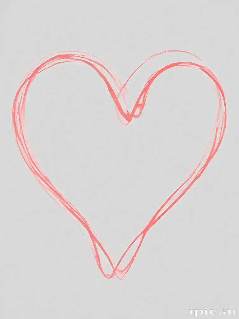 heart outline transparent