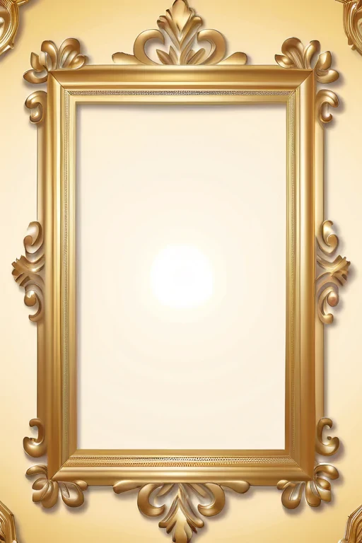 gold frame background