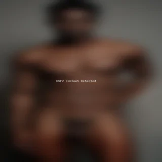 black shirtless guy