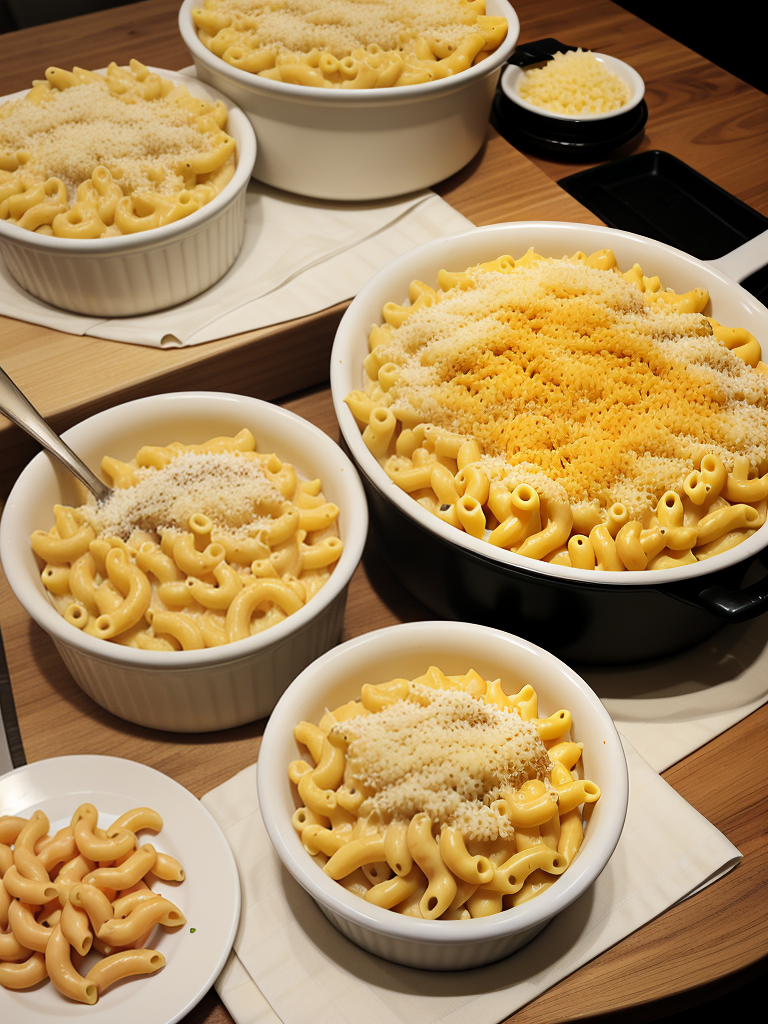 how much mac and cheese for 100