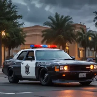 police car wallpaper