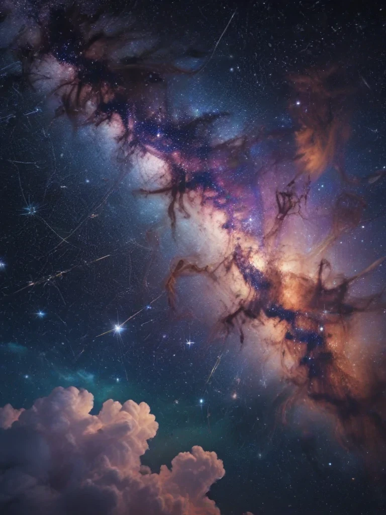 starry background aesthetic