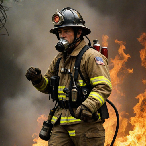 wallpaper fireman