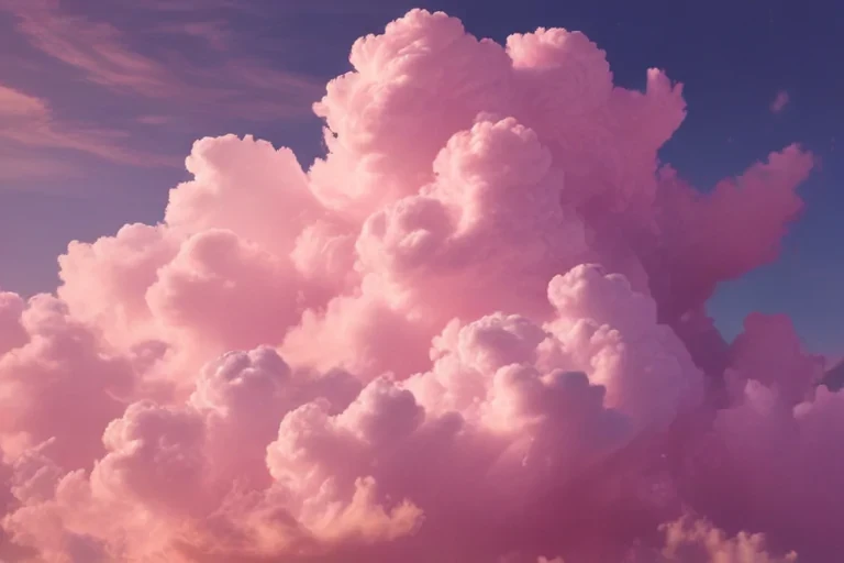 pink cloud wallpaper