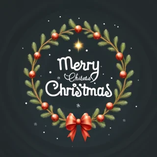 merry christmas transparent