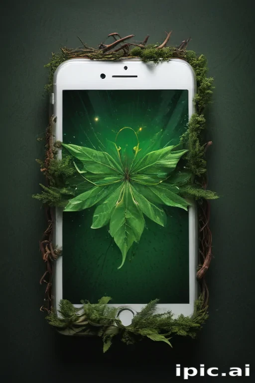 iphone wallpaper green