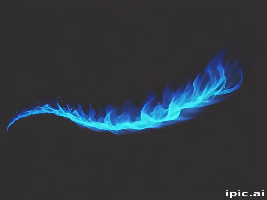 blue flame png