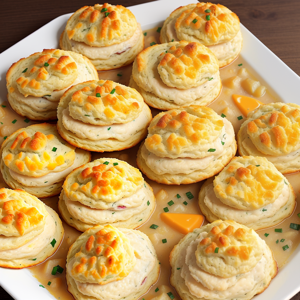 chicken cobbler cheddar bay biscuits