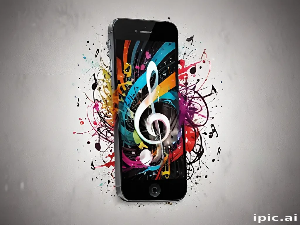 music wallpaper iphone