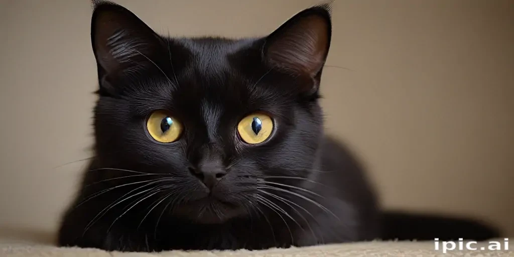 cute black cat wallpaper