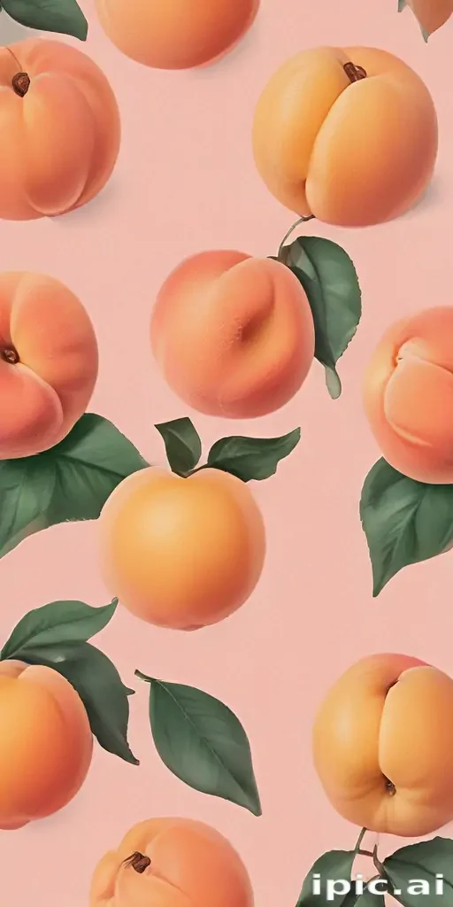 peach wallpaper aesthetic