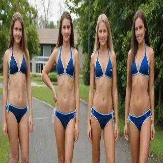 school girls bikini