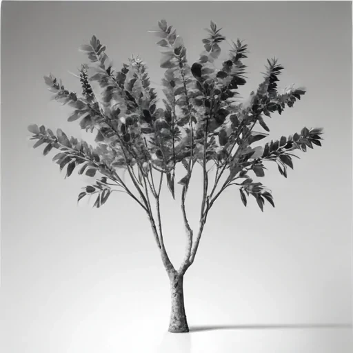 eucalyptus clipart black and white