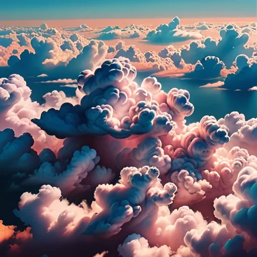 aesthetic cloud background