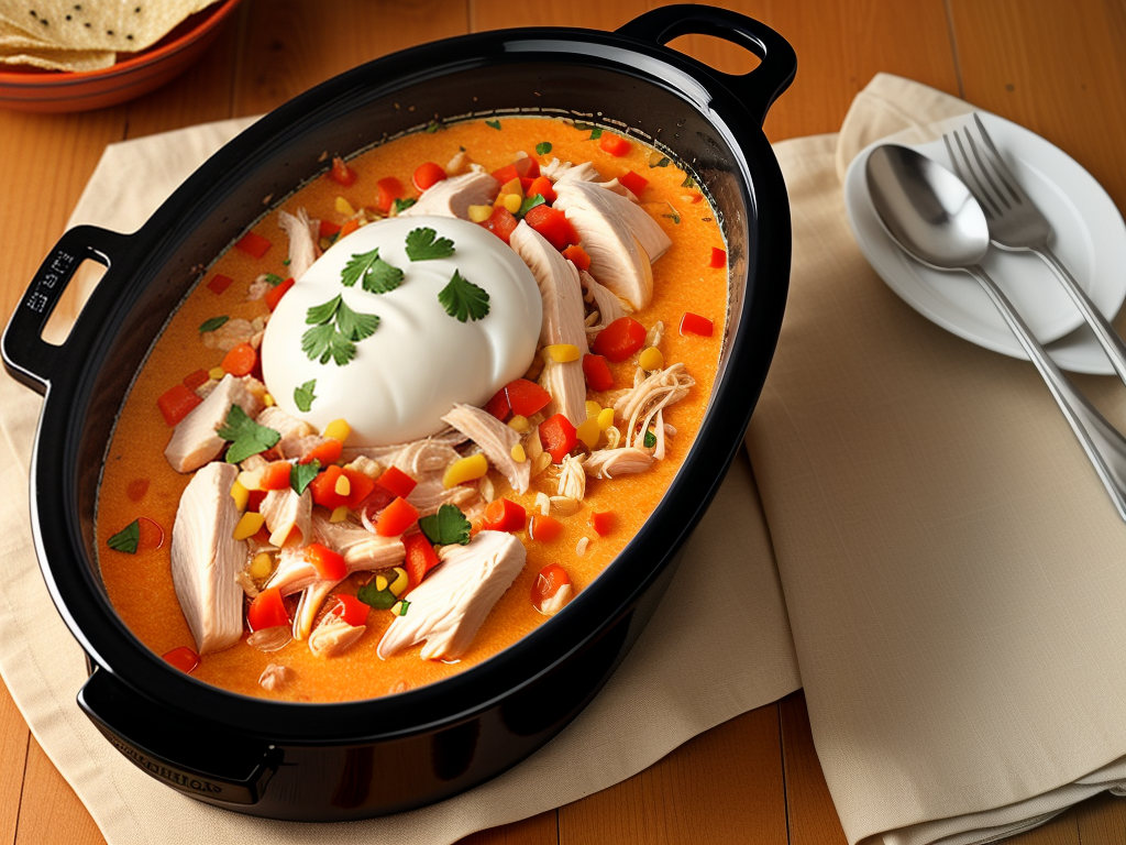 crock pot chicken with rotel