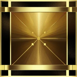 golden border