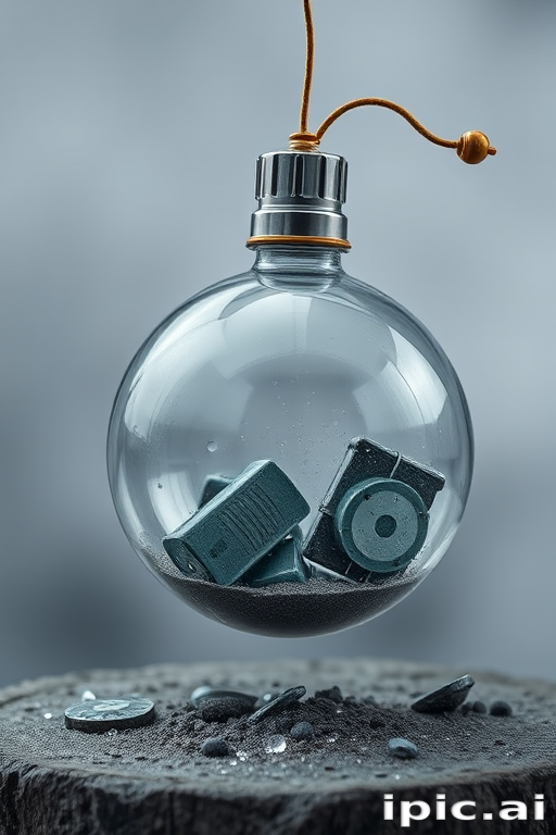 transparent bomb