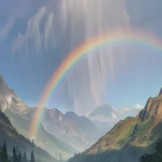transparent rainbow